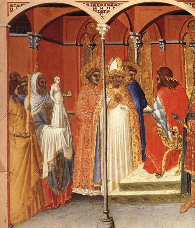 Pietro Lorenzetti St. Sabinus information stathallaren France oil painting art